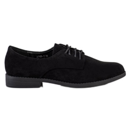 SHELOVET Chaussures à lacets classiques noir