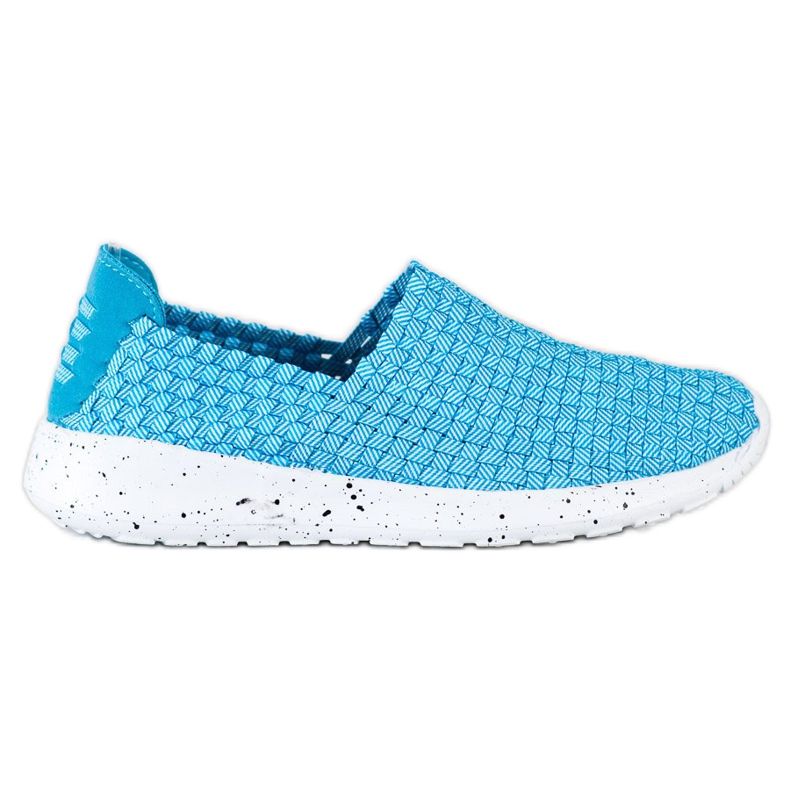 Sabatina Slipons tressés bleus Sabatina Slipons tressés bleus
