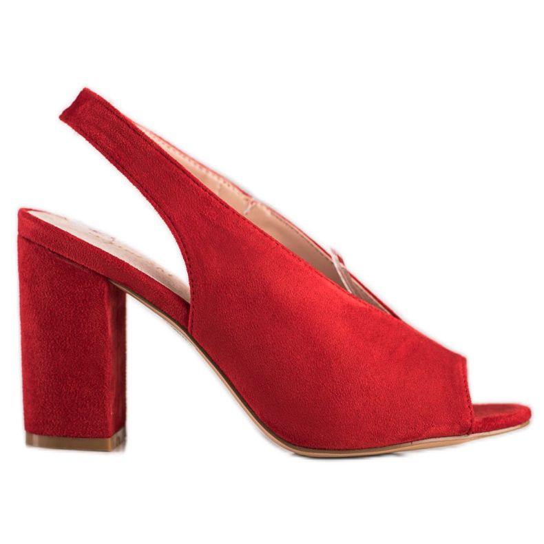 S. BARSKI Sandales construites S.BARSKI rouge