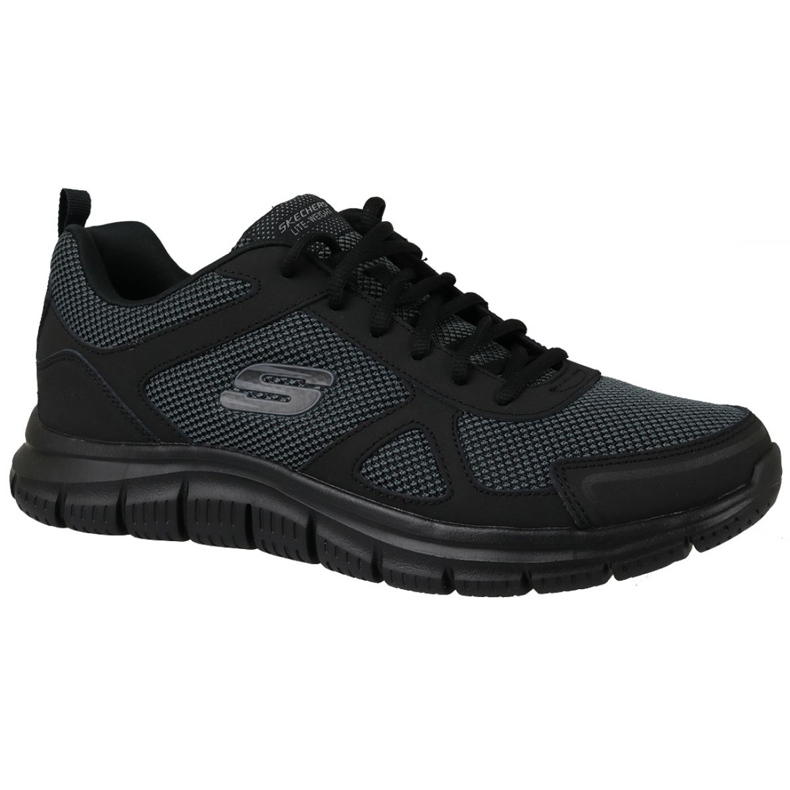 Skechers Track M 52630-BBK Chaussures le noir