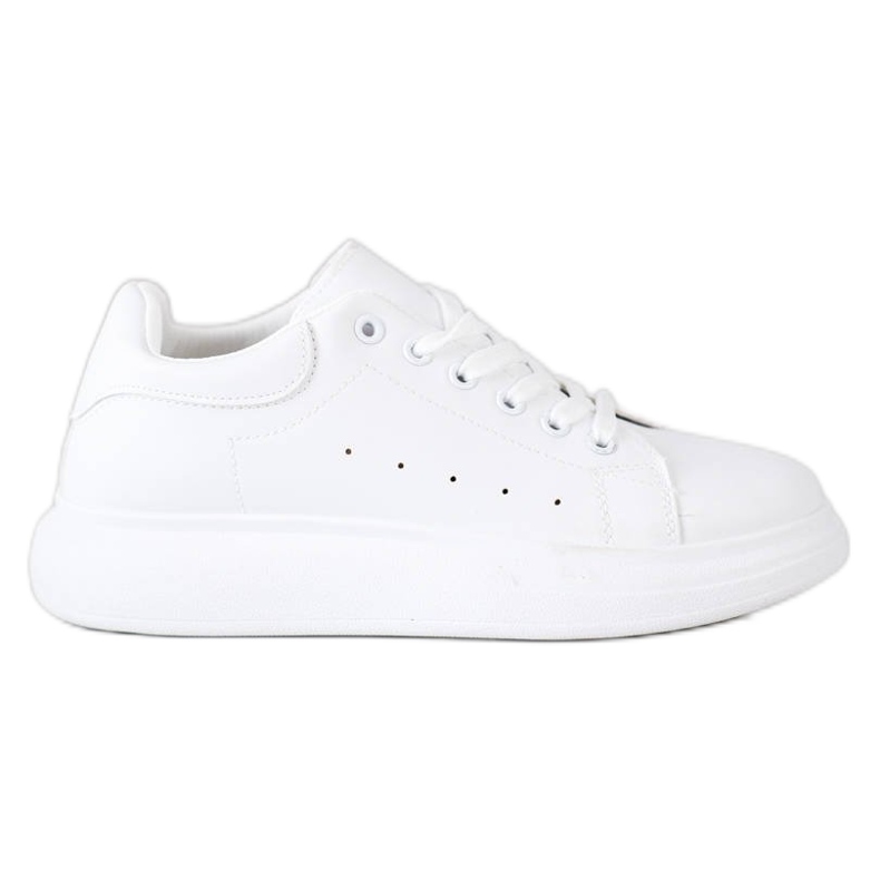SHELOVET Baskets blanches sur la plate-forme