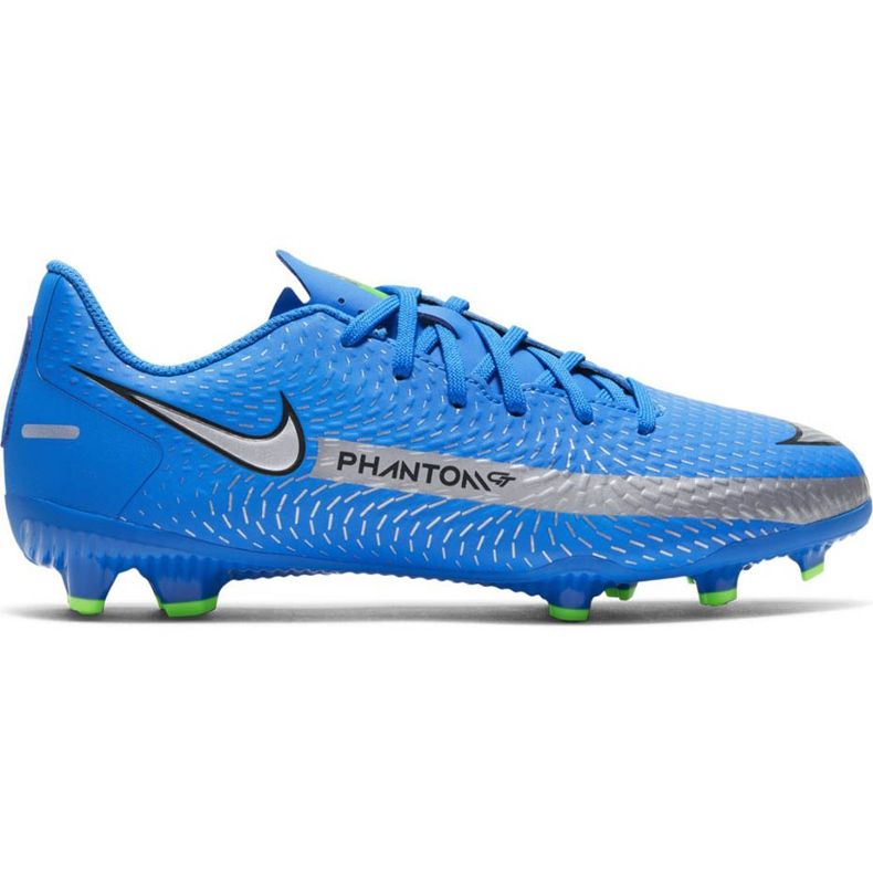 Chaussure de football Nike Phantom Gt Academy FG / MG Junior CK8476 400 bleu bleu