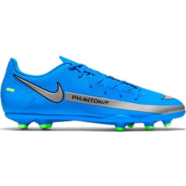 Nike Phantom Gt Club FG / MG CK8459 400 chaussures de football bleu bleu Nike Phantom Gt Club FG / MG CK8459 400 chaussures de football bleu bleu