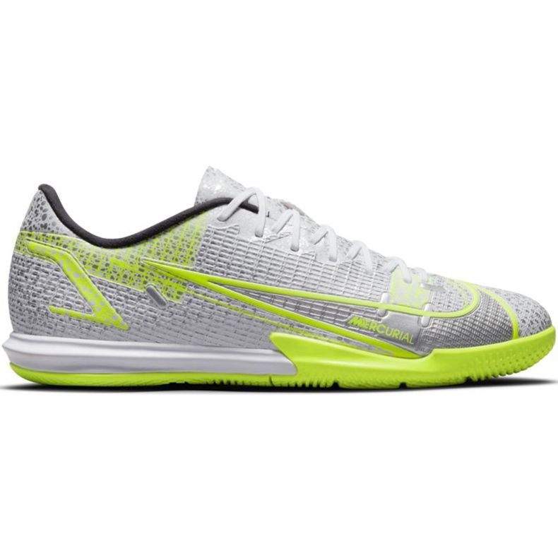 Nike Mercurial Vapor 14 Academy Ic CV0973 107 chaussures de football argent