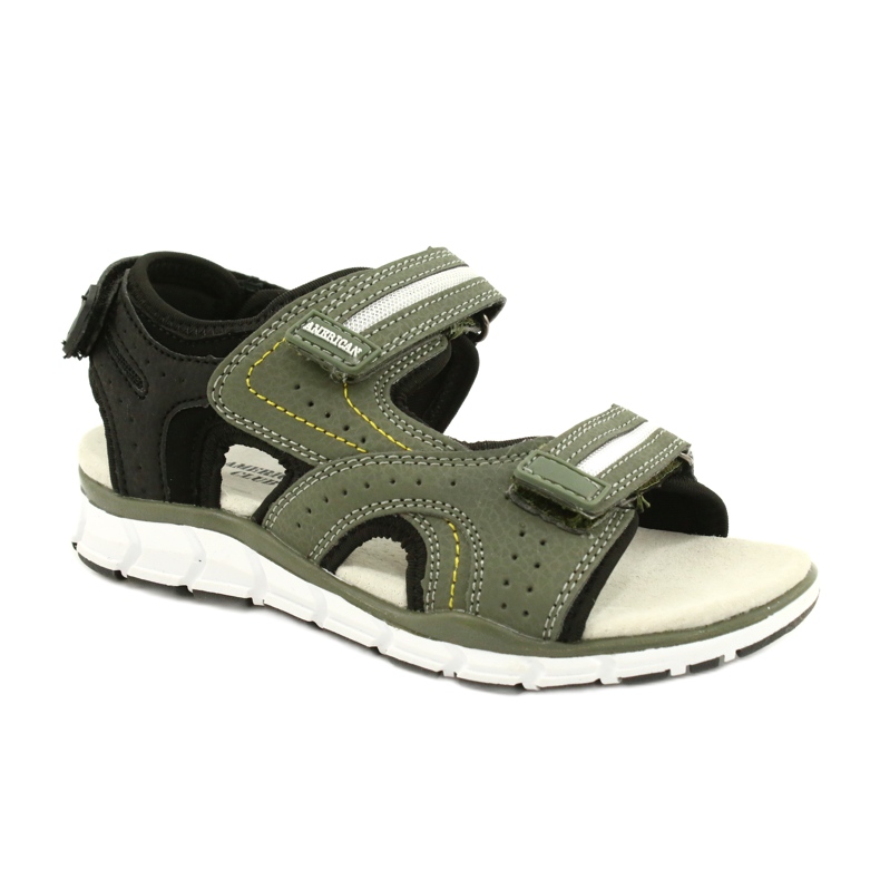 American Club Sports Sports Boys Leather Insert ES33 / 21 kaki vert