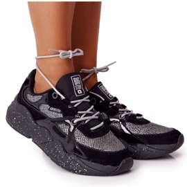 Chaussures de sport pour femmes Memory Foam Big Star HH274325 Noir