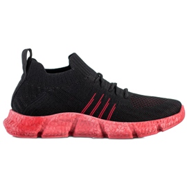 SHELOVET Baskets ajourées sur la plateforme le noir SHELOVET Baskets ajourées sur la plateforme le noir