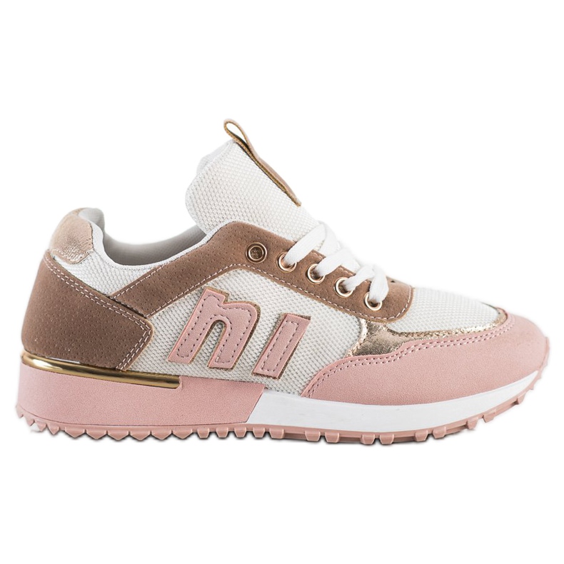 SHELOVET Chaussures de sport avec filet rose