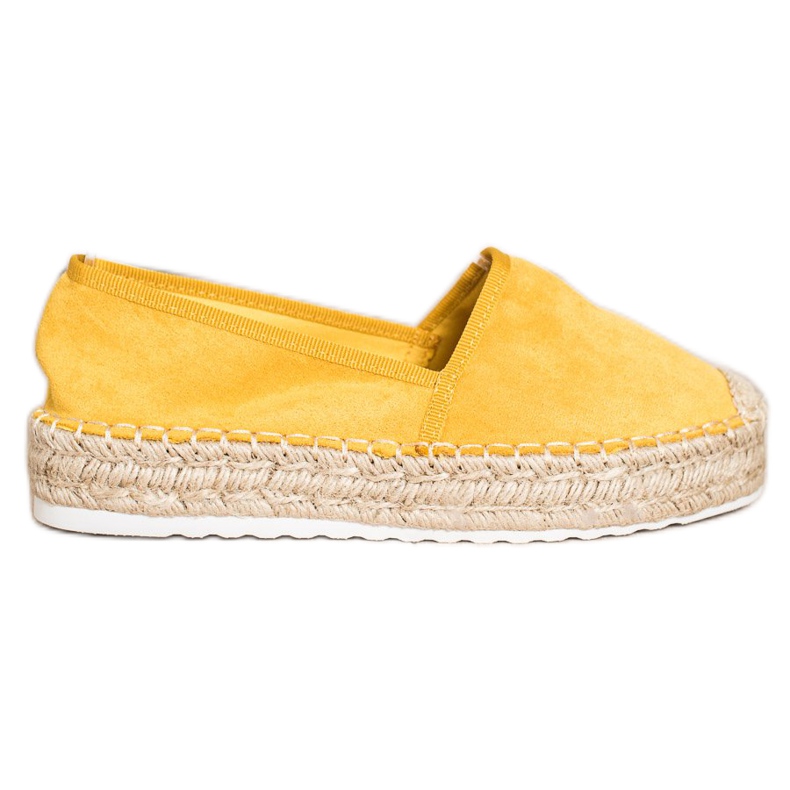 Seastar Espadrilles En Daim Jaune