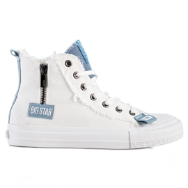 Baskets Big Star pour femmes HH274160 blanc