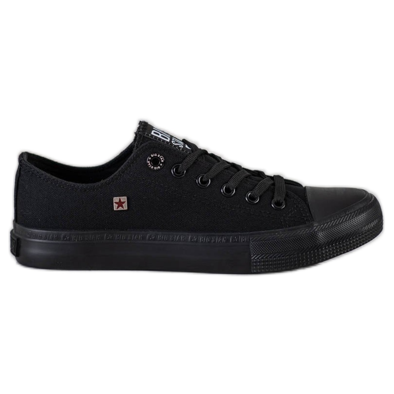 Baskets pour femmes Big Star AA274009 le noir