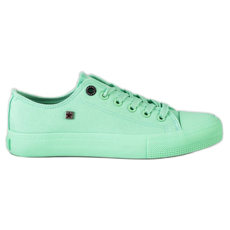 Baskets pour femmes Big Star AA274030 vert