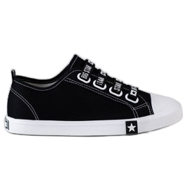 Baskets Big Star pour femmes HH274098 noir