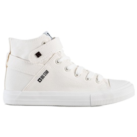 Baskets Big Star pour femmes FF274579 blanc