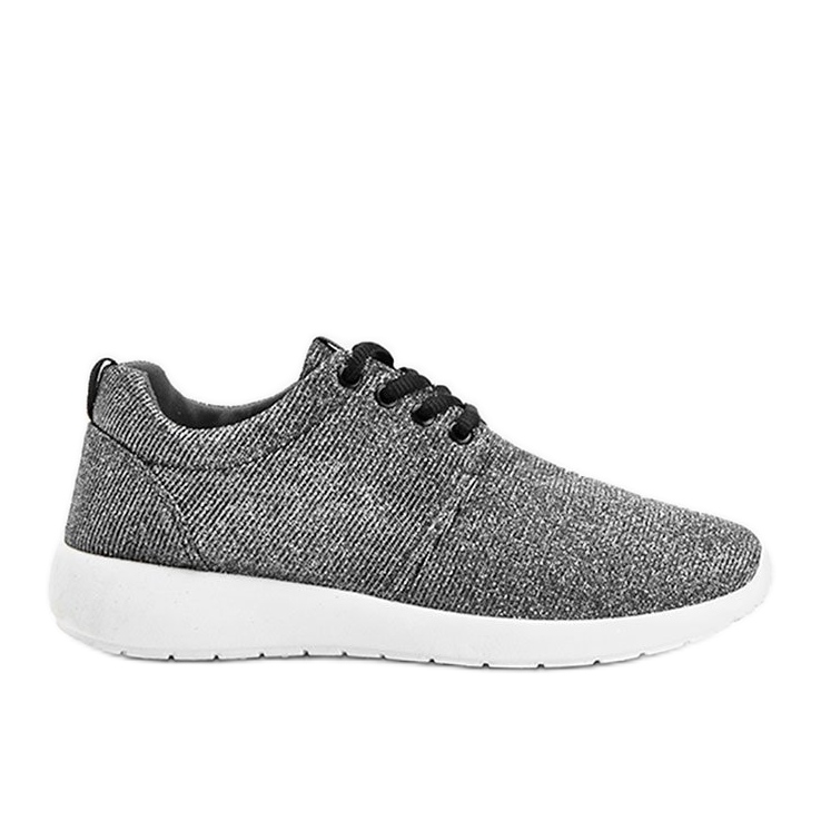 Chaussures de sport en brocart gris de Gretchen