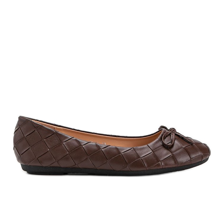 Ballerines tressées marron Kaiden brun Ballerines tressées marron Kaiden brun