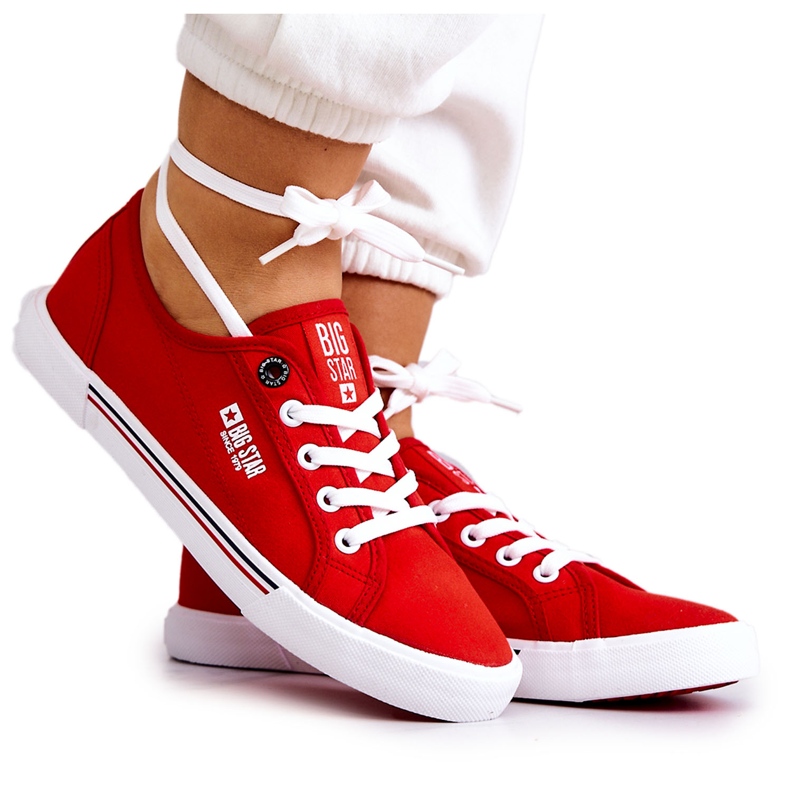 Baskets Femme Big Star HH274061 Rouge