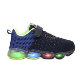 Vices Etaux 3XC8080-LED-122-marine / vert bleu marin bleu multicolore