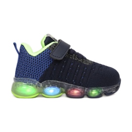 Vices Etaux 1XC8080-LED-122-marine / vert bleu marin bleu multicolore