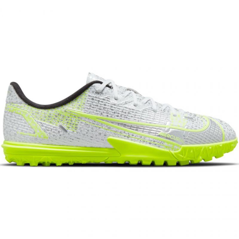 Chaussures de football Nike Mercurial Vapor 14 Academy Tf Jr CV0822-107 multicolore blanc