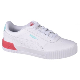 Puma Carina L Jr 370677 23 chaussures blanche le noir