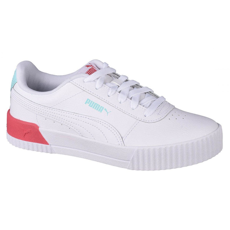 Puma Carina L Jr 370677 23 chaussures blanche le noir