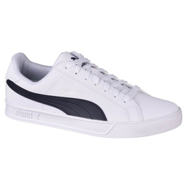 Puma Smash Vulc M 359622 10 blanche le noir