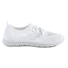 SHELOVET Baskets blanches ajourées SHELOVET Baskets blanches ajourées