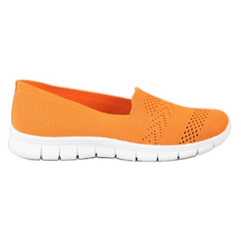 Via Giulia  Slipons Orange confortables