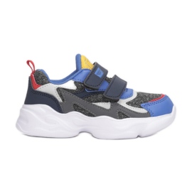 Vices Etaux 3XC8029-109-gris / marine bleu marin bleu multicolore Vices Etaux 3XC8029-109-gris / marine bleu marin bleu multicolore