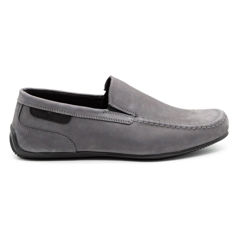 Polbut Mocassins homme cuir 2105 gris