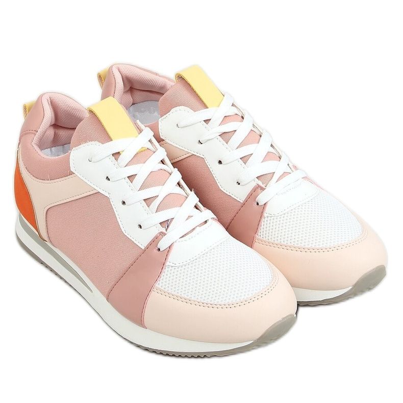 Chaussures de sport multicolores B0-546 Rose