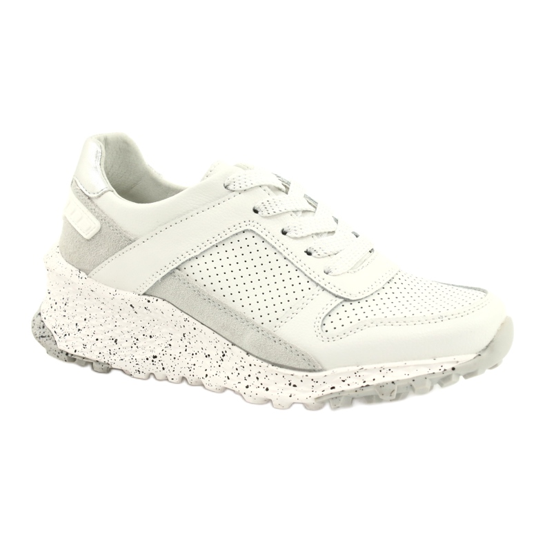 FILIPPO DP2008/21 chaussures de sport en cuir pour femme, blanches