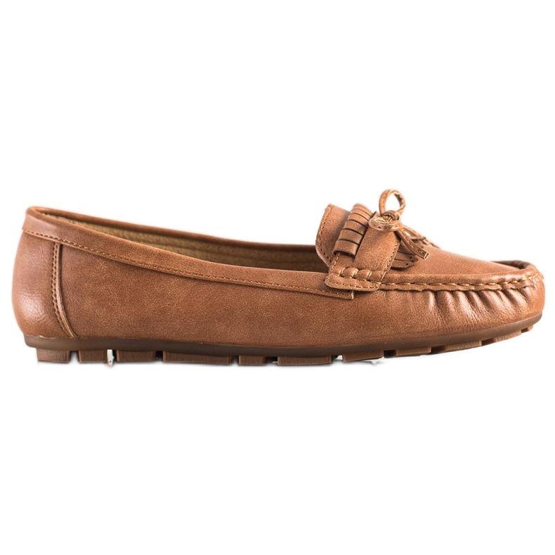Clowse Mocassins Marron Avec Un Noeud brun