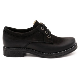 ButBal Chaussures cuir femme 656B noir le noir ButBal Chaussures cuir femme 656B noir le noir