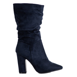 Sweet Shoes Bottes courtes bleues bleu marine
