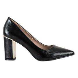 Goodin Escarpins élégants à talons hauts le noir