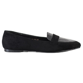 Goodin Mocassins Noirs En Spitz
