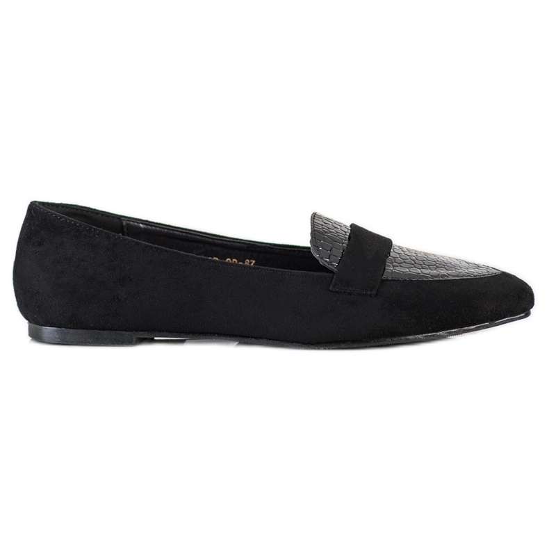 Goodin Mocassins Noirs En Spitz le noir Goodin Mocassins Noirs En Spitz le noir