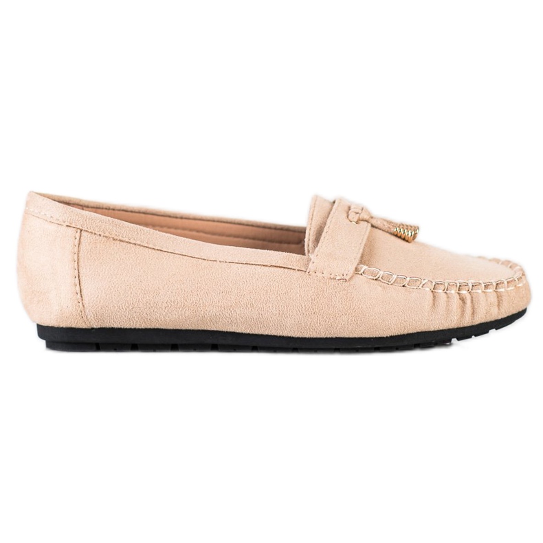 SHELOVET Mocassins décontractés beige
