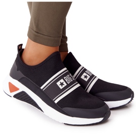 Chaussures de sport Slip-On Memory Foam Big Star HH274536 Noir le noir