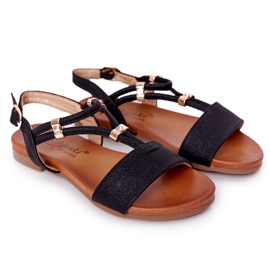 S.Barski Sandales Enfant S. Bararski Comfort Noir