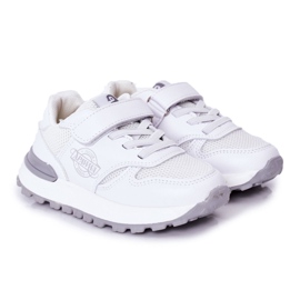 Apawwa Chaussures de sport pour enfants Sneakers Blanc Skatepark