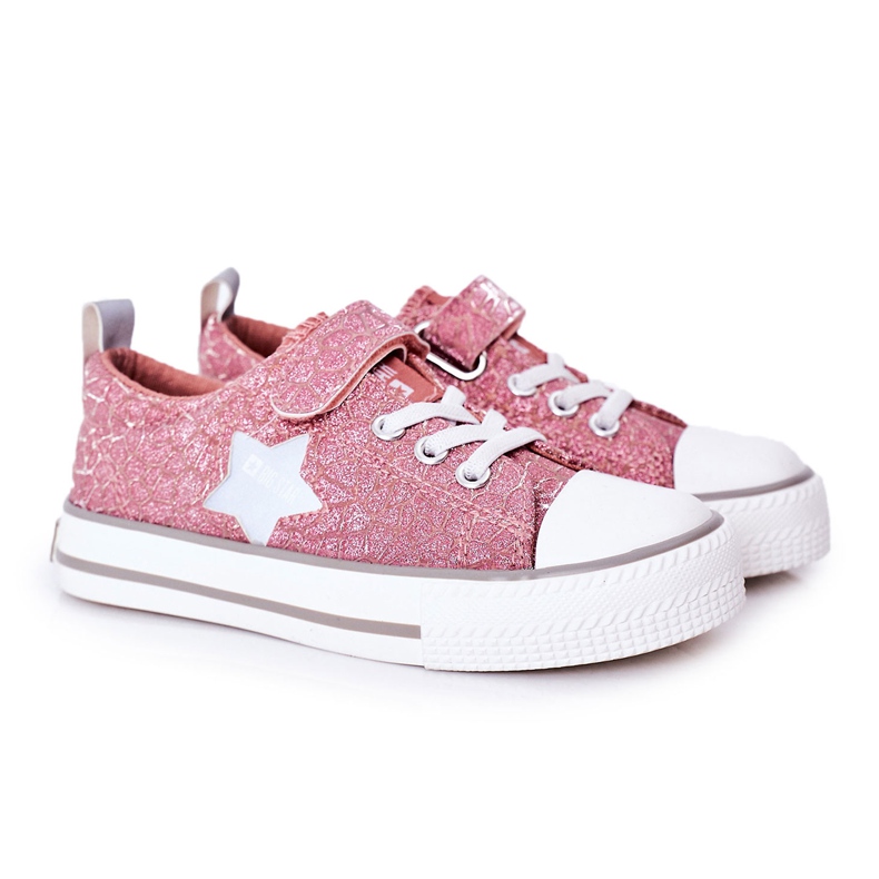 Baskets Enfant Avec Velcro Big Star HH374027 Rose Baskets Enfant Avec Velcro Big Star HH374027 Rose