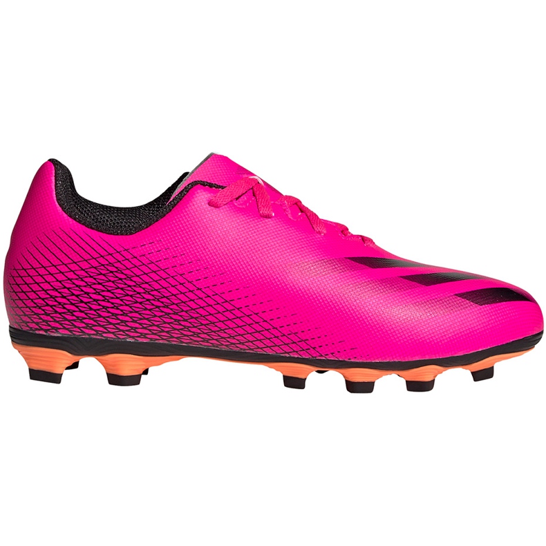 Chaussures de football adidas X Ghosted.4 FxG rose FW6950