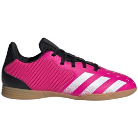 Chaussures de foot Adidas Predator Freak.4 In Sala Jr FW7539 rose Chaussures de foot Adidas Predator Freak.4 In Sala Jr FW7539 rose