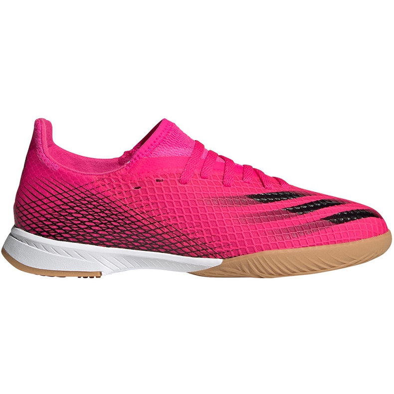 Chaussures de foot Adidas X Ghosted.3 In Jr FW6925 rose rose Chaussures de foot Adidas X Ghosted.3 In Jr FW6925 rose rose