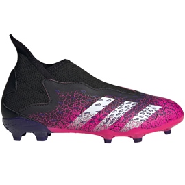 Chaussures de foot Adidas Predator Freak.3 Ll Fg Jr FW7529 le noir