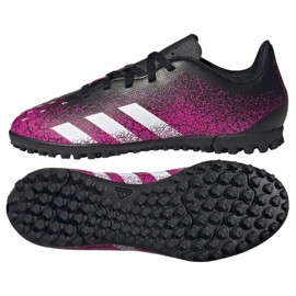 Chaussures de foot Adidas Predator Freak .4 Tf Jr FW7537 multicolore rose Chaussures de foot Adidas Predator Freak .4 Tf Jr FW7537 multicolore rose