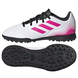 Chaussures de foot Adidas Copa Sense.3 Tf Jr FX1975 multicolore blanc